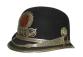 Přilba policejního gážisty bez hodnostní třídy zařazeného na st. pol. úřadě 1920-1931