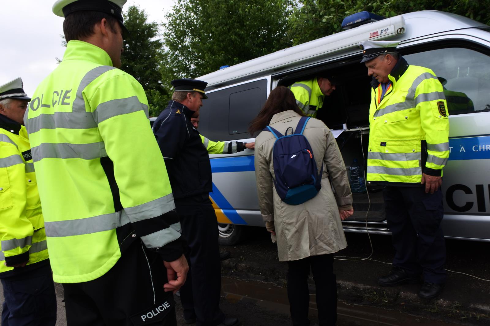 Prohlídka policejní tehniky