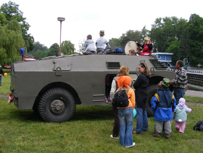 Prohlídka techniky Speciální pořádkové jednotky Správy hl.m. Prahy