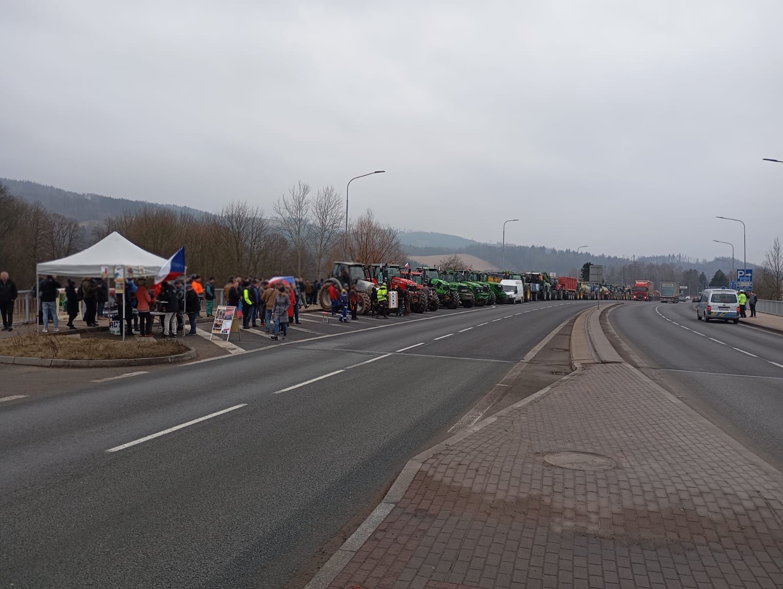 Protest zemědělců