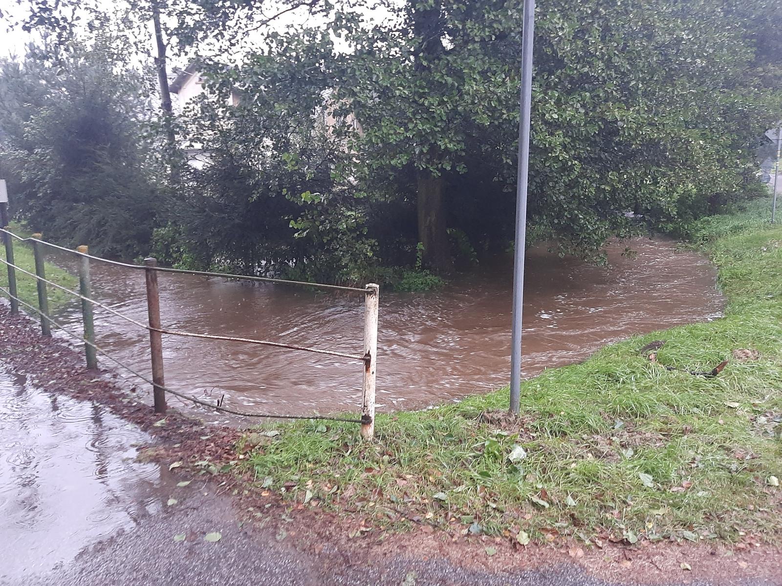 Protržená hráz Zdoňov - Náchodsko