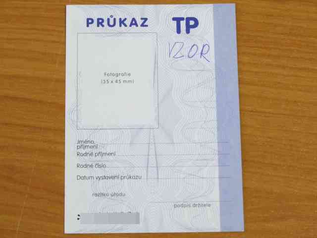 Průkaz TP