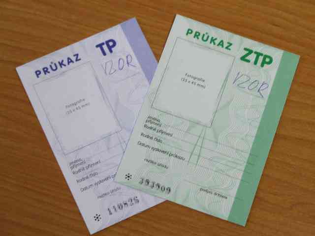 Průkaz TP a ZTP