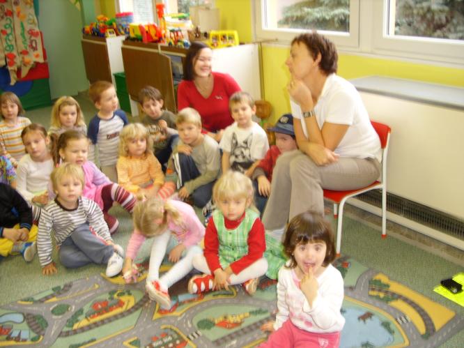První a druhá třída z MŠ Bohuslavice nad Metují