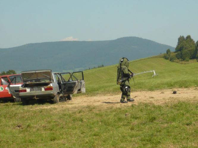 Pyrotechnik v akci