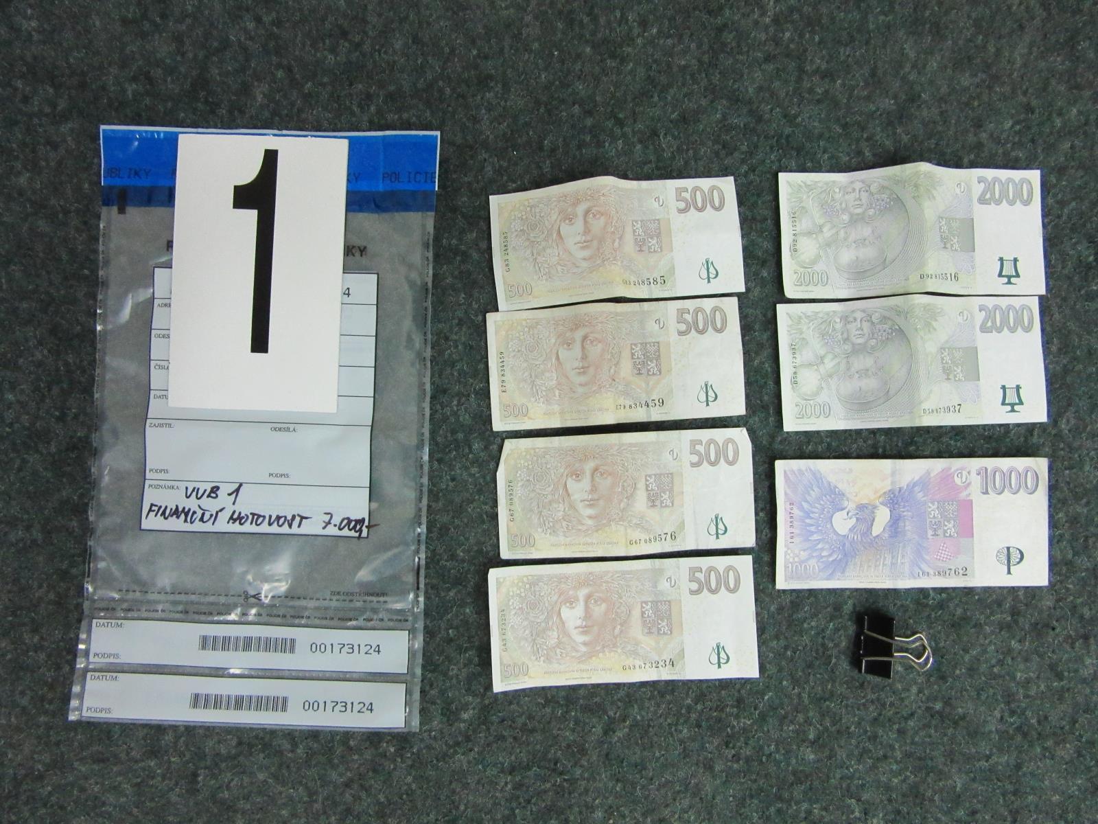 Realizace "Nomád" - zajištěný materiál