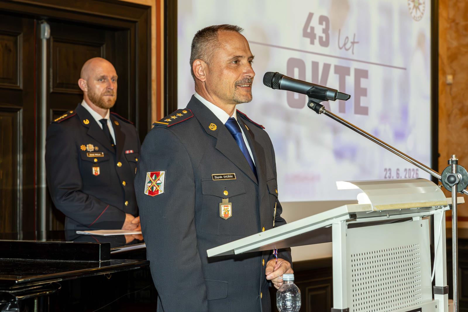 Ředitel Krajského ředitelství policie Ústeckého kraje plk. Zbyněk Dvořák