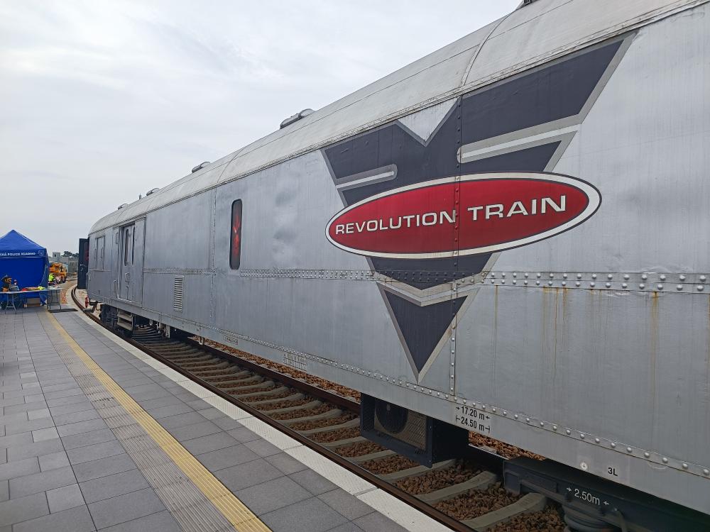Revolution train v Kladně
