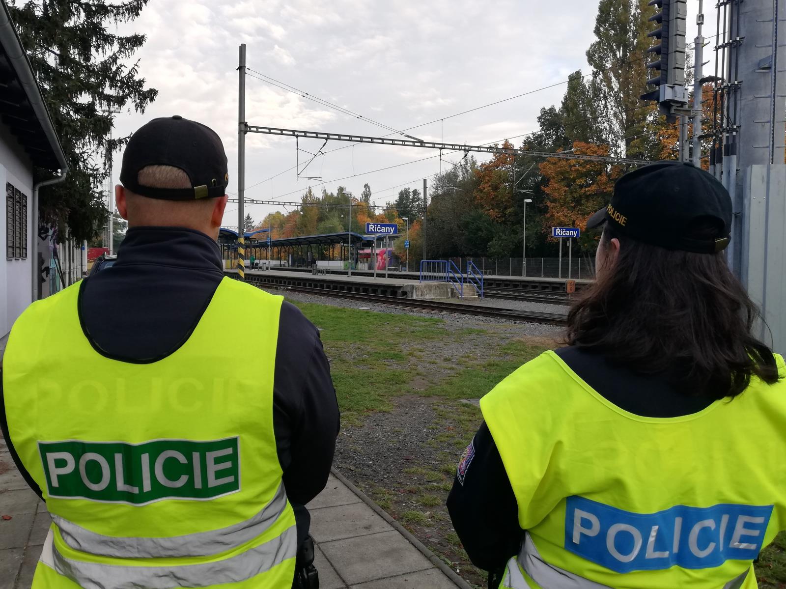 Říčany preventivní kontrola nádraží