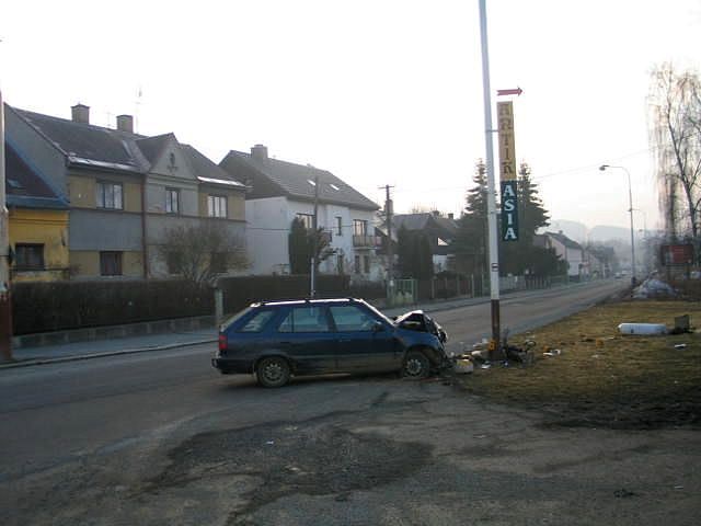 Řidič nezvládl řízení