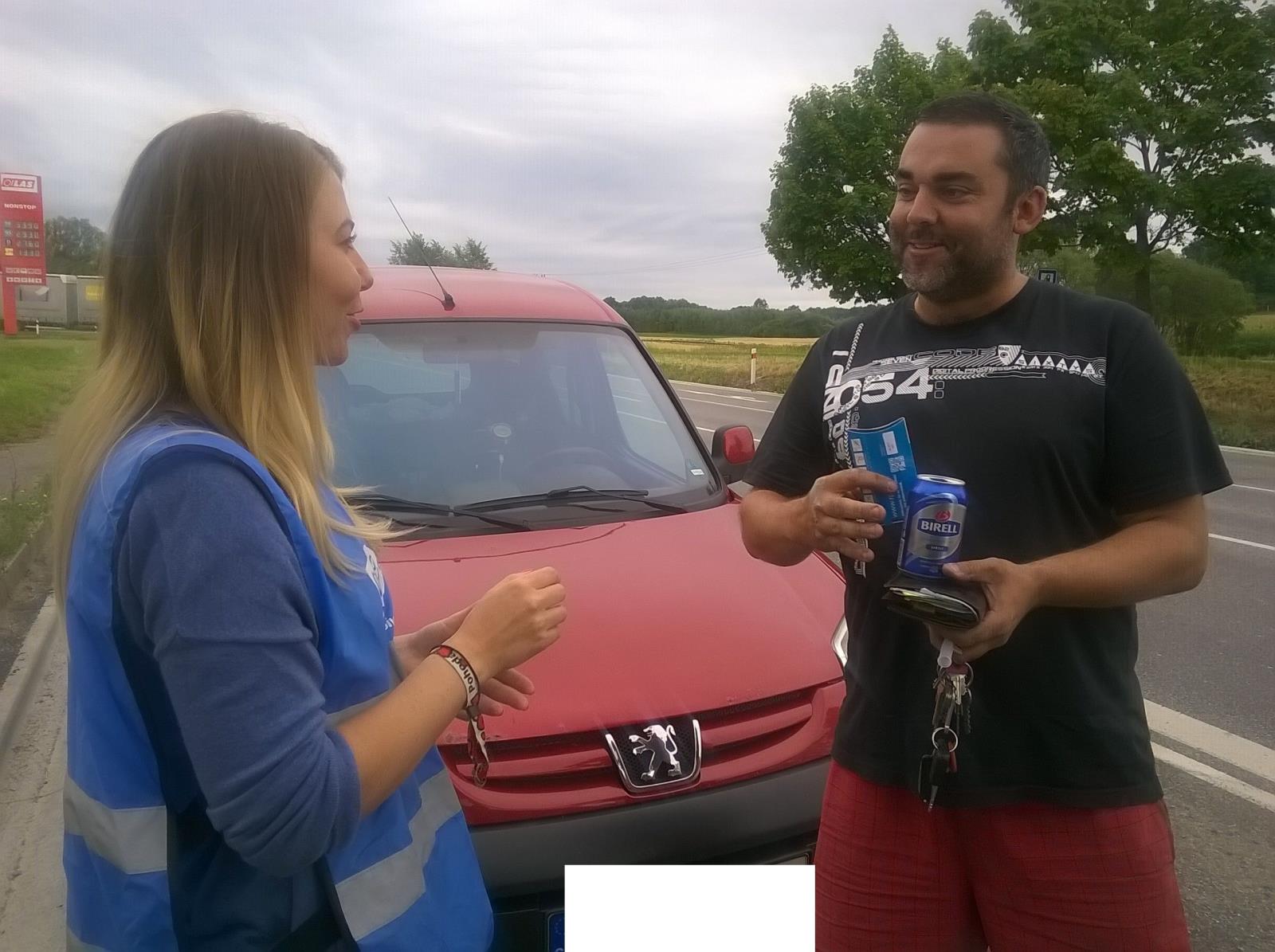 Řídím piju nealko Vitějovice