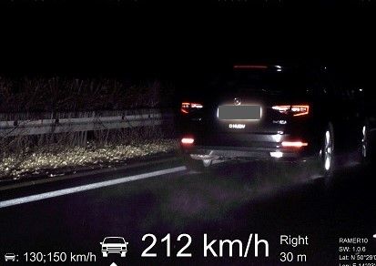 Rychlá jízda na dálnici D8