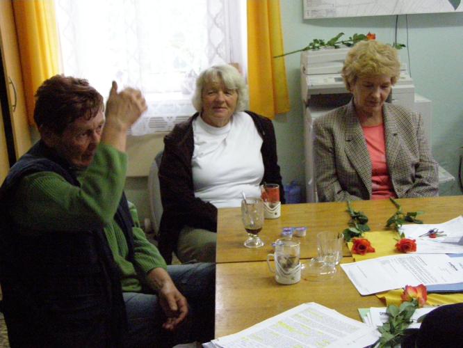Senioři v Květné 