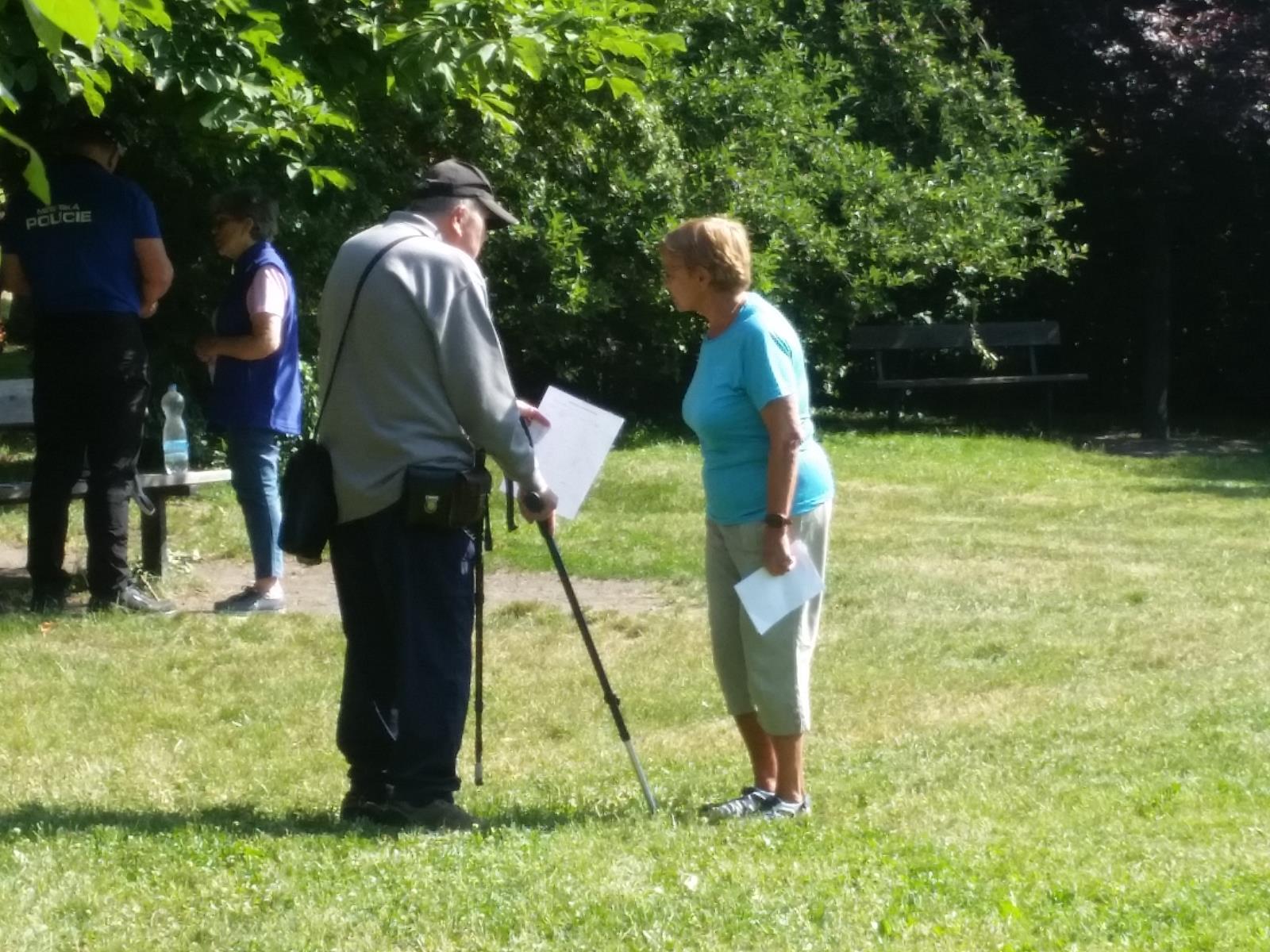Seniorský víceboj v Sítenském údolí
