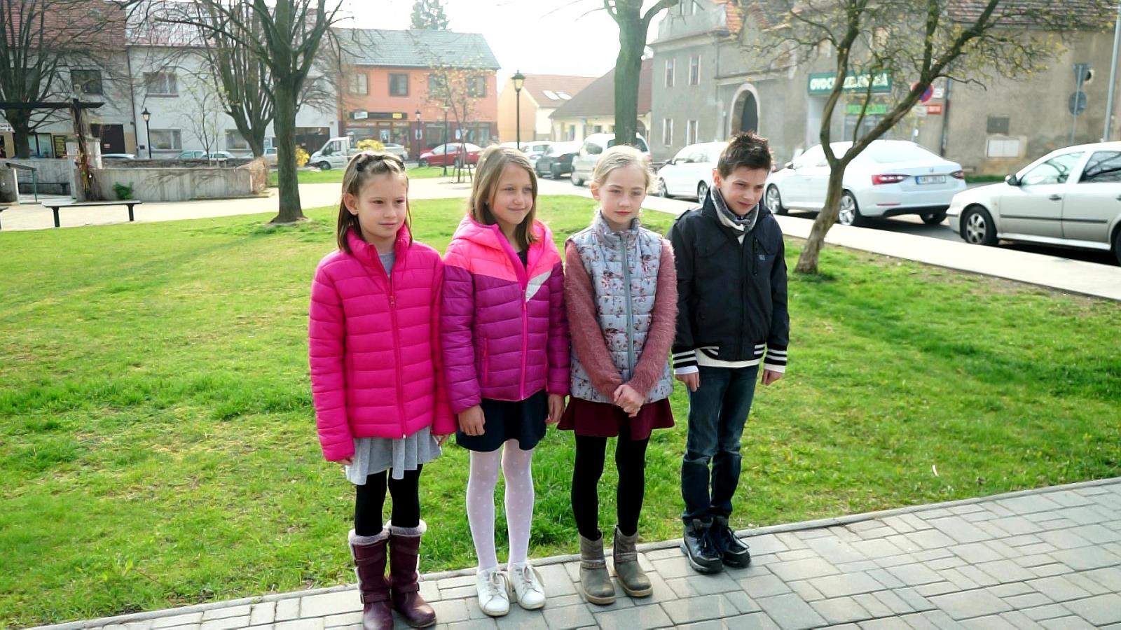 Setkání s dětmi ZŠ Bystřice