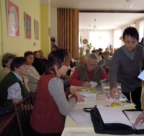 Setkání se seniory v Roudnici n/L