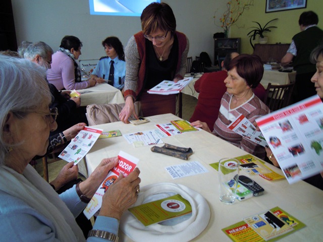 Setkání se seniory v Roudnici n/L