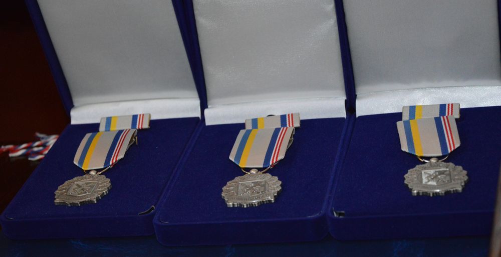 Slavnostní akt prostějovských policistů