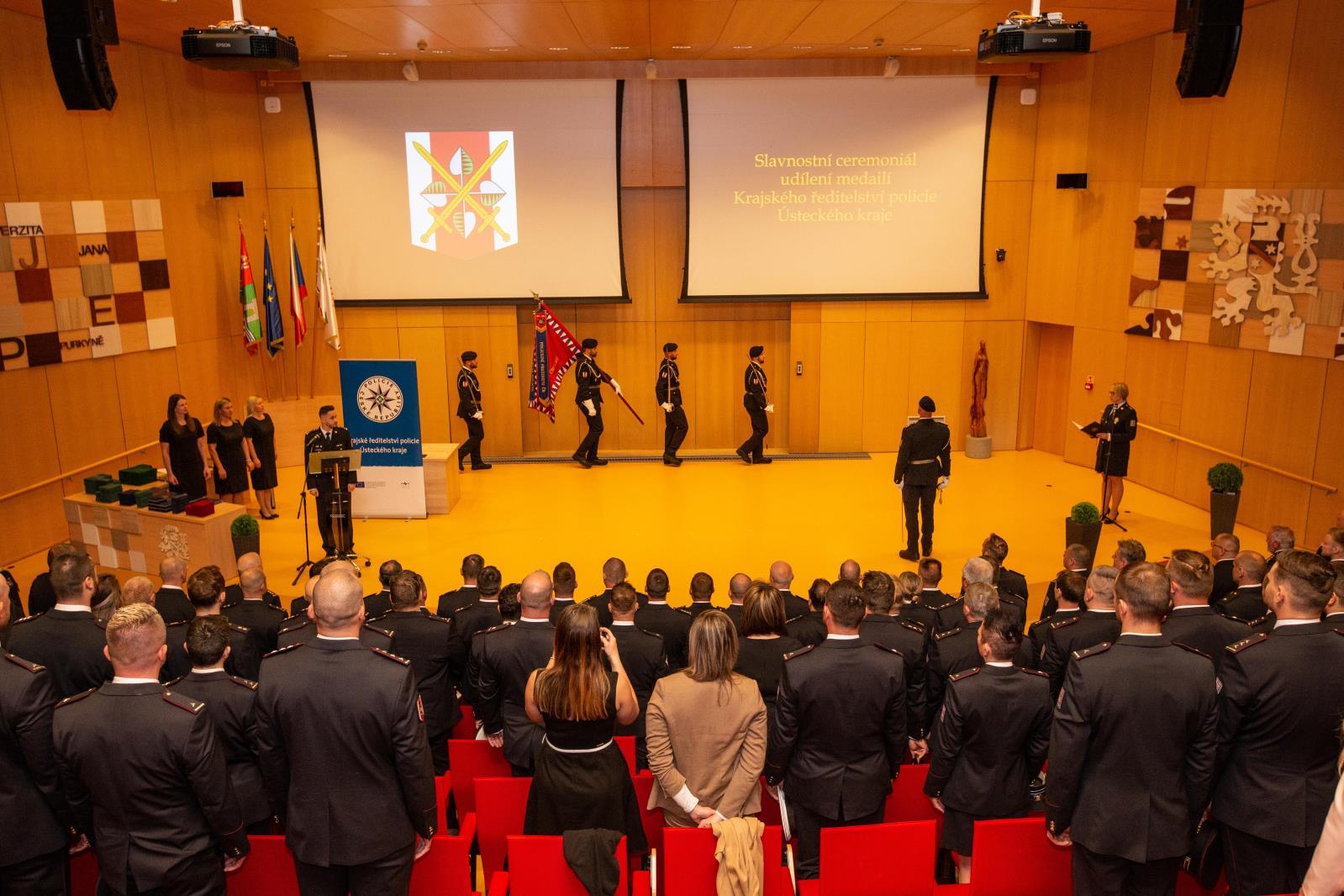 Slavnostní ocenění policistů