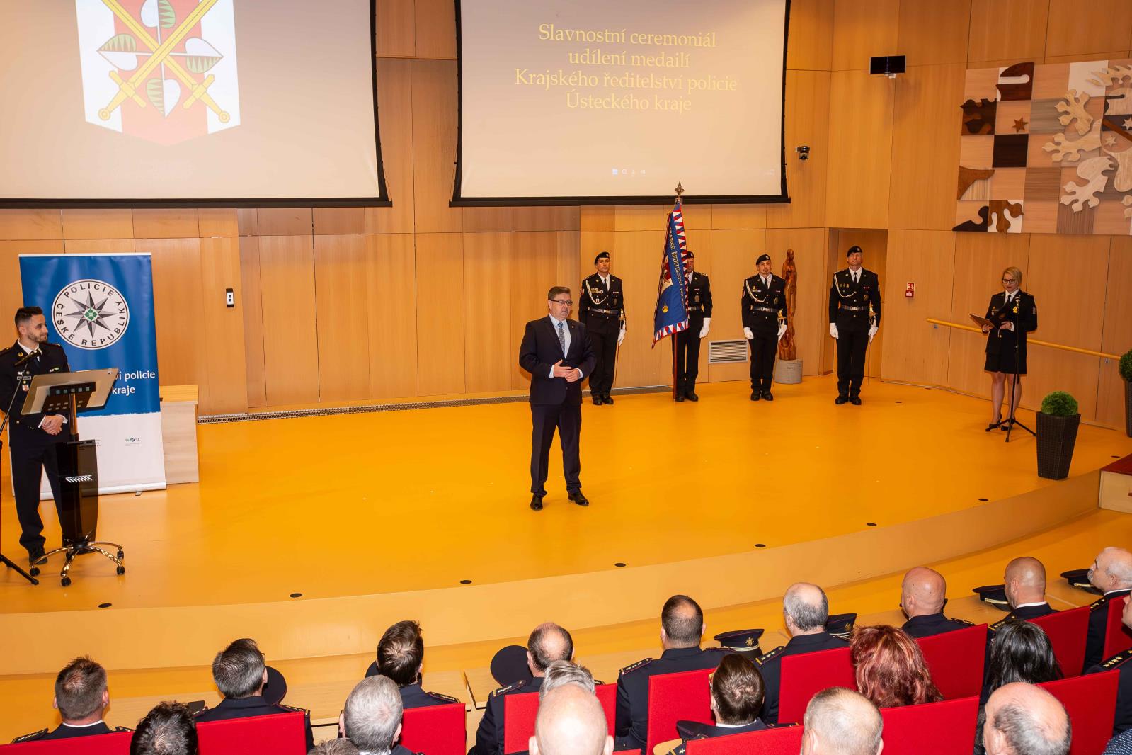 Slavnostní ocenění policistů