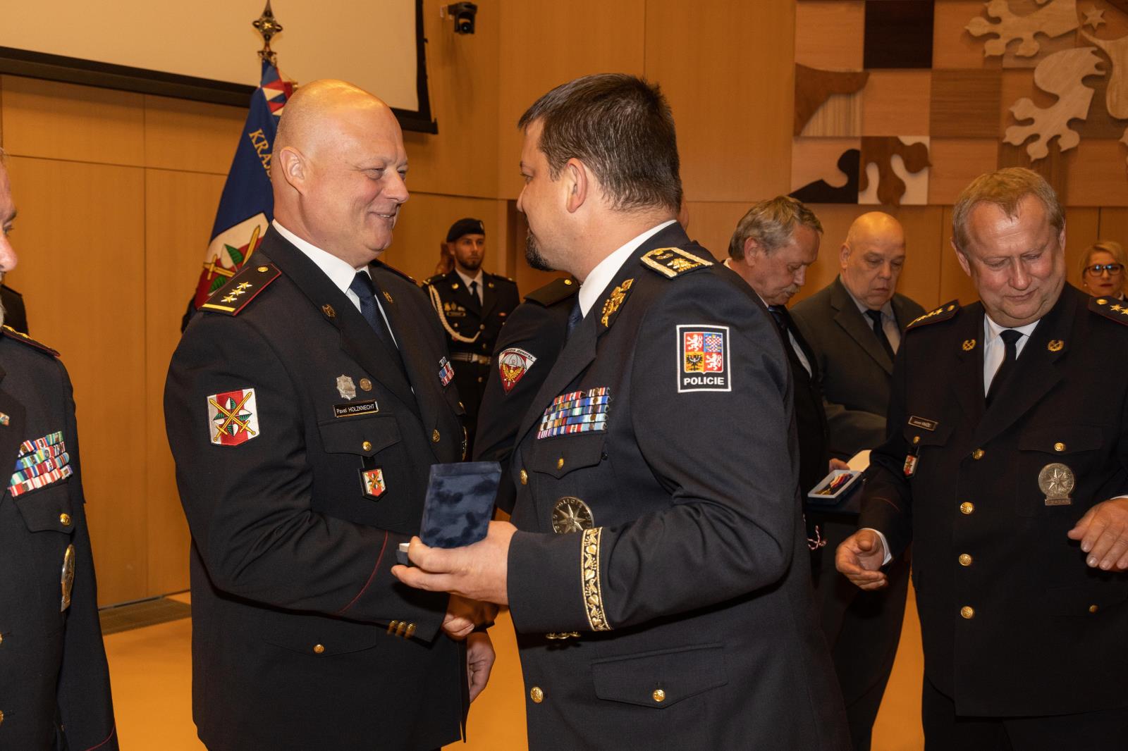 Slavnostní ocenění policistů