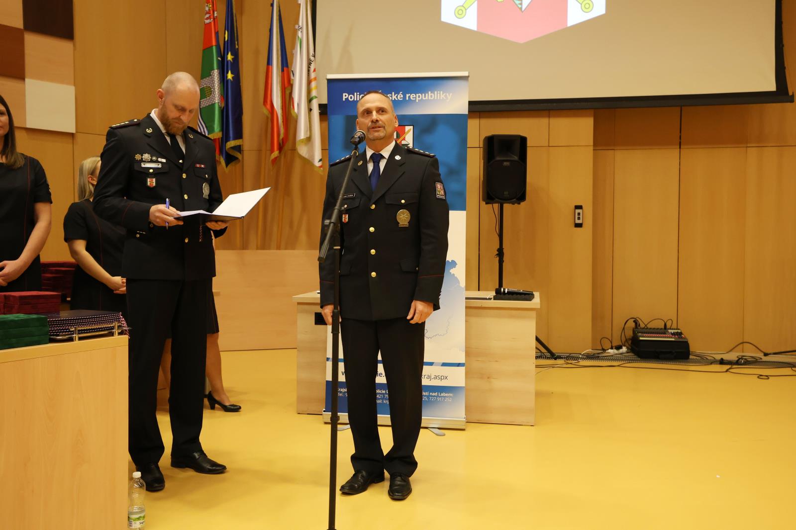 Slavnostní ocenění policistů