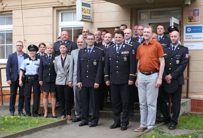 Slavnostní otevření OO PČR Aš