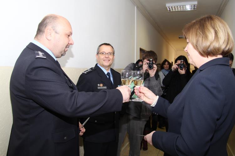 Slavnostní otevření speciálních výslechových místností