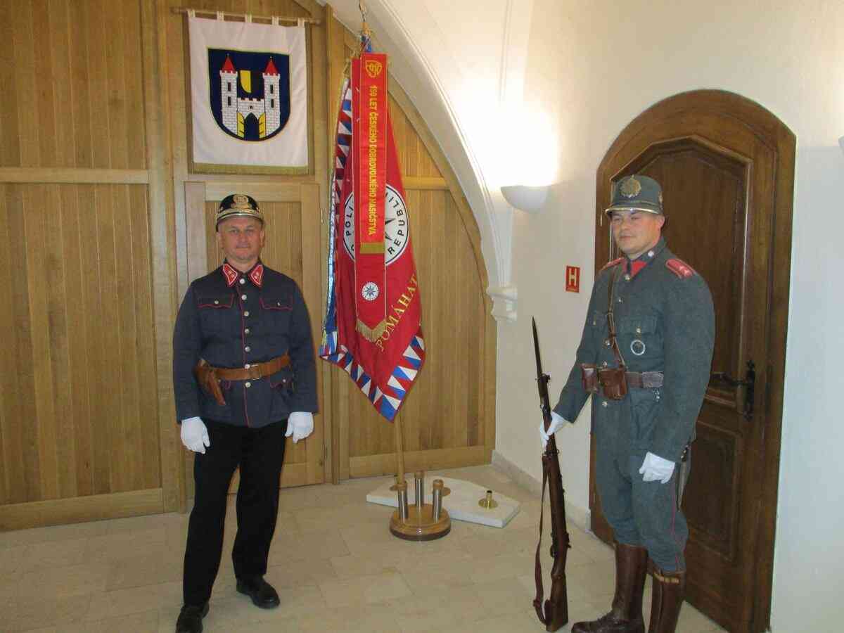 Slavnostní předávání medailí květen 2017