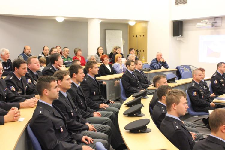 Slavnostní přijetí nových policistů