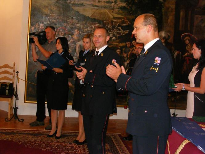 Slavnostní udílení ocenění policistům a  občanským zaměstnancům.JPG