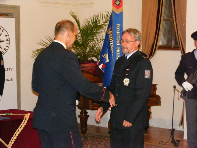 Slavnostní udílení ocenění policistům a  občanským zaměstnancům.JPG