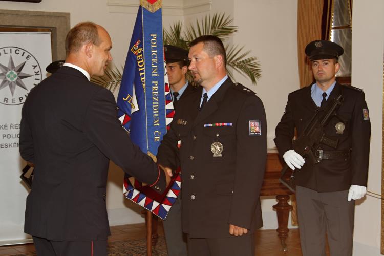 Slavnostní udílení ocenění policistům a  občanským zaměstnancům.JPG