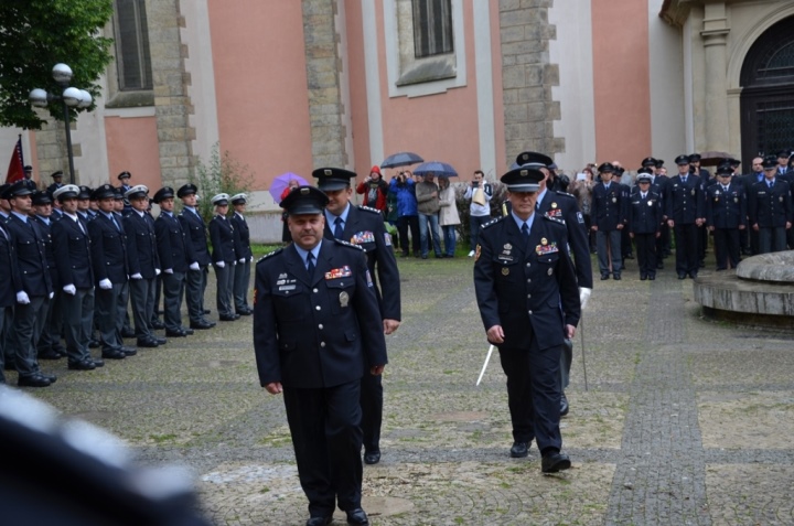 Služební slib v Praze 01