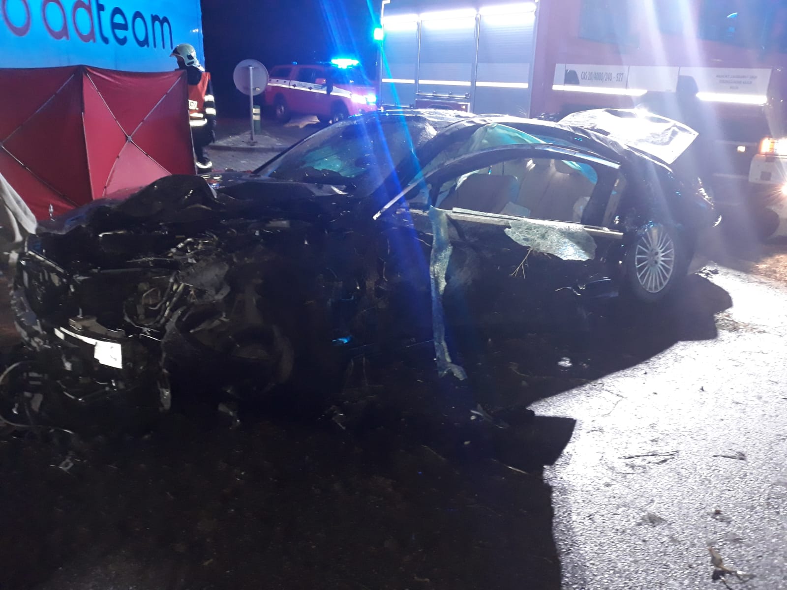 Smrtelná dopravní nehoda na Kolínsku