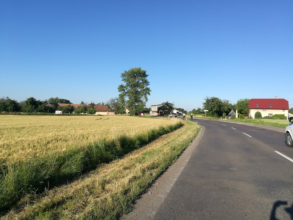 Smrtelná nehoda s cyklistou