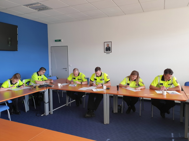 Soutěž dopravních policistů