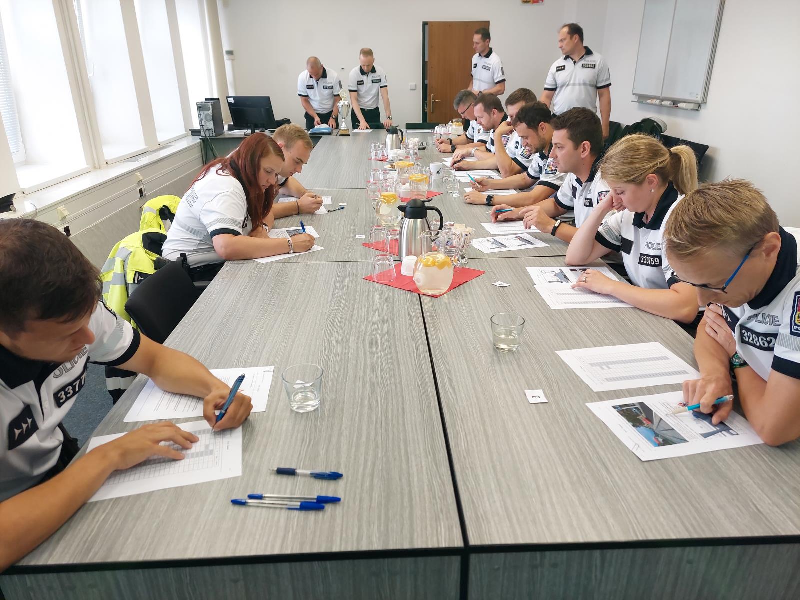 Soutěž dopravních policistů 1