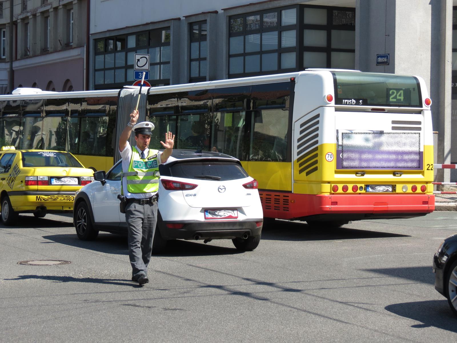 Soutěž dopravních policistů HK