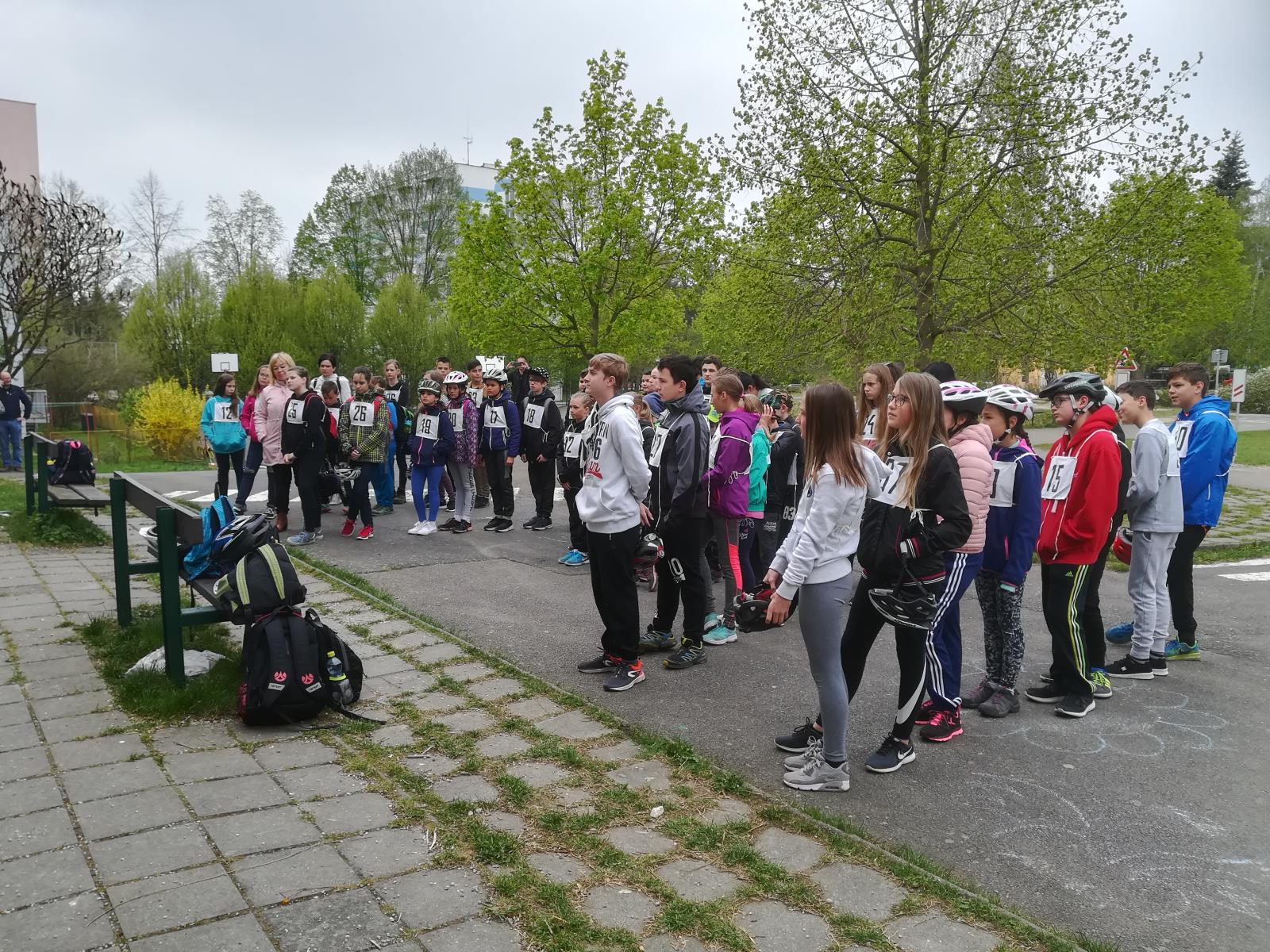 Soutěž mladý cyklista