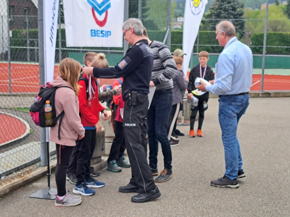 Soutěž mladých cyklistů Prachatice