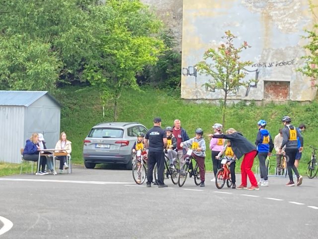 Soutěž mladých cyklistů Tábor - Písek 2025 (6).JPG