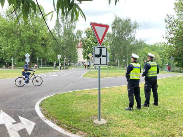 Soutěž mladých cyklistů Tábor - Písek 2025 (8).JPG