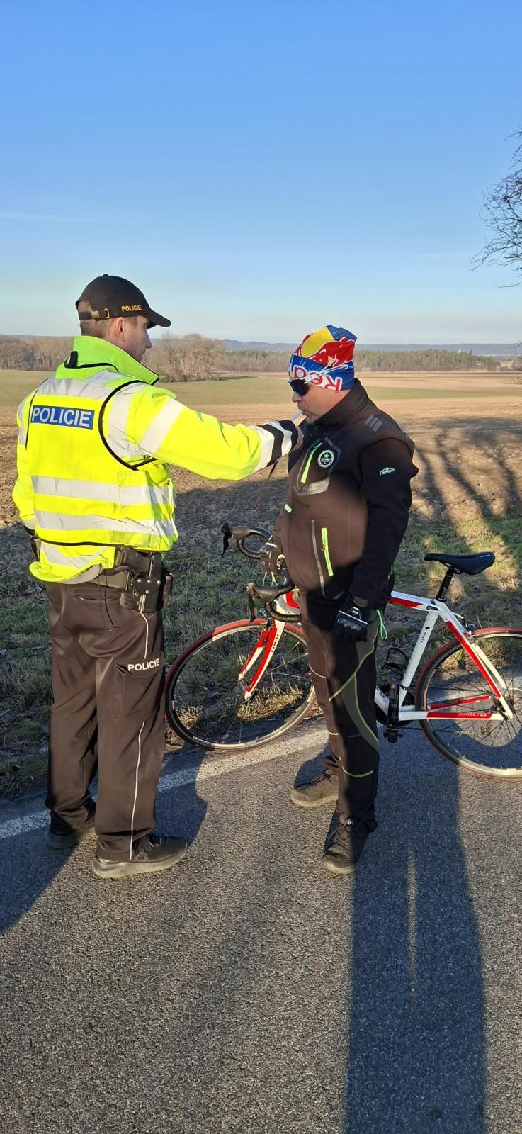 Speciální kontrola - chodci, cyklisté, viditelnost