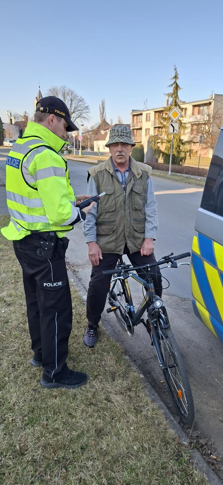 Speciální kontrola - chodci, cyklisté, viditelnost