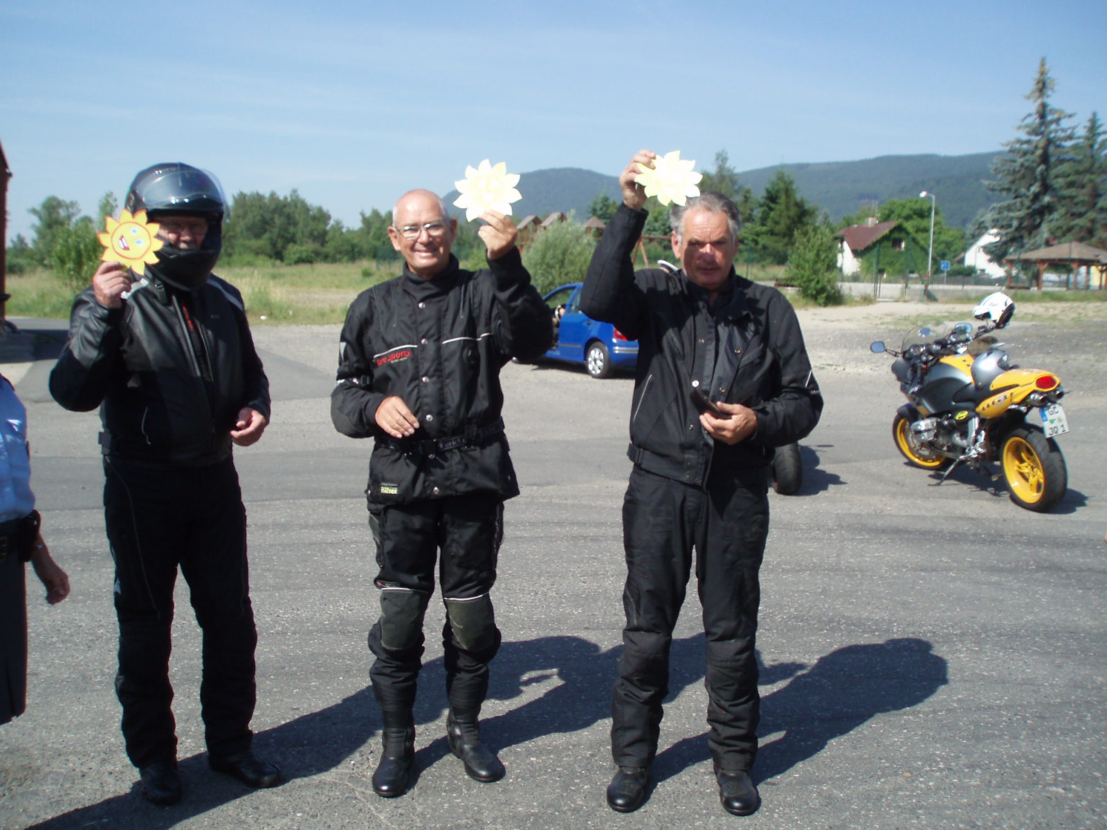 Spokojení motorkáři z Německa