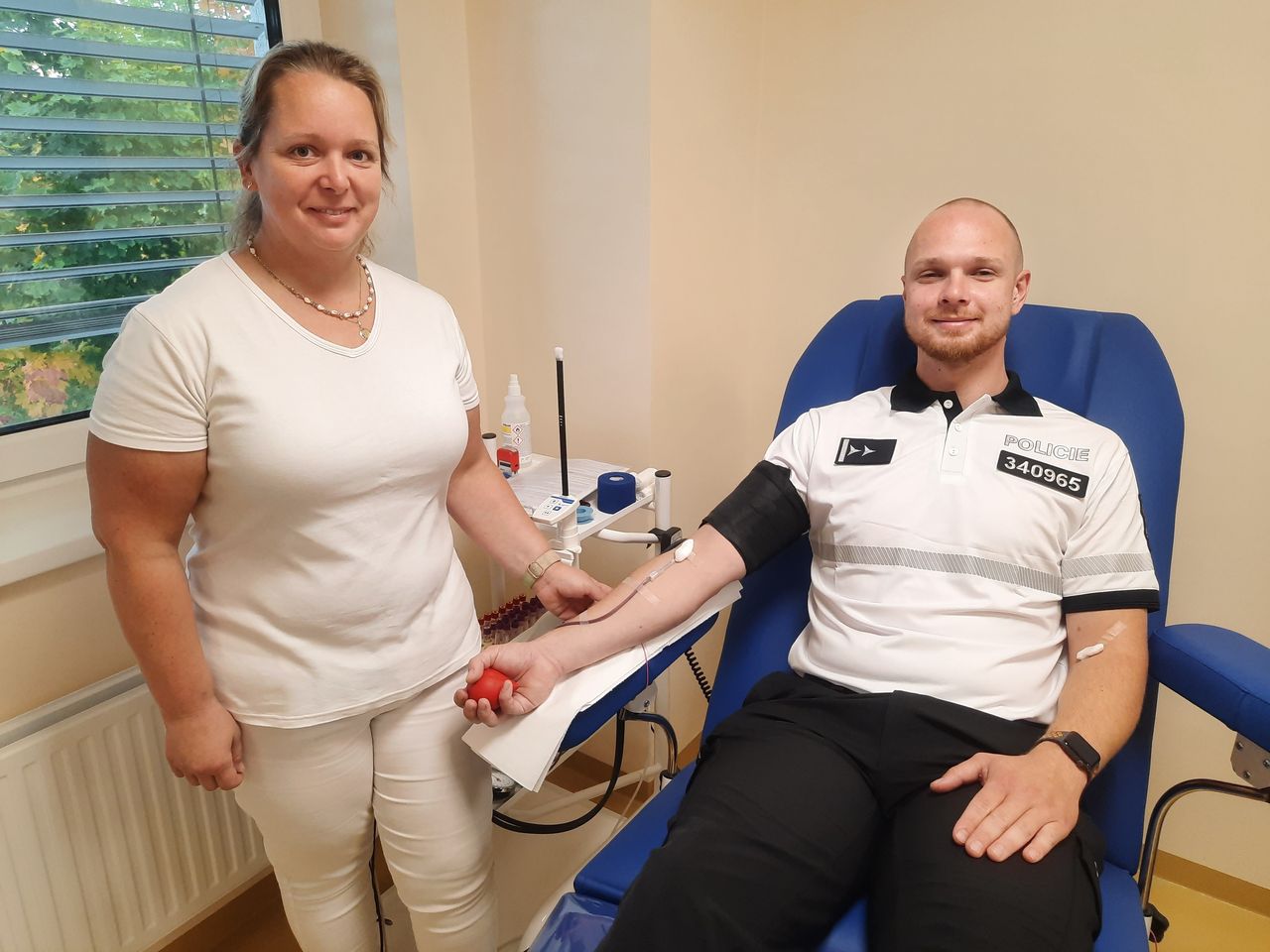 Společné darování krve a plazmy