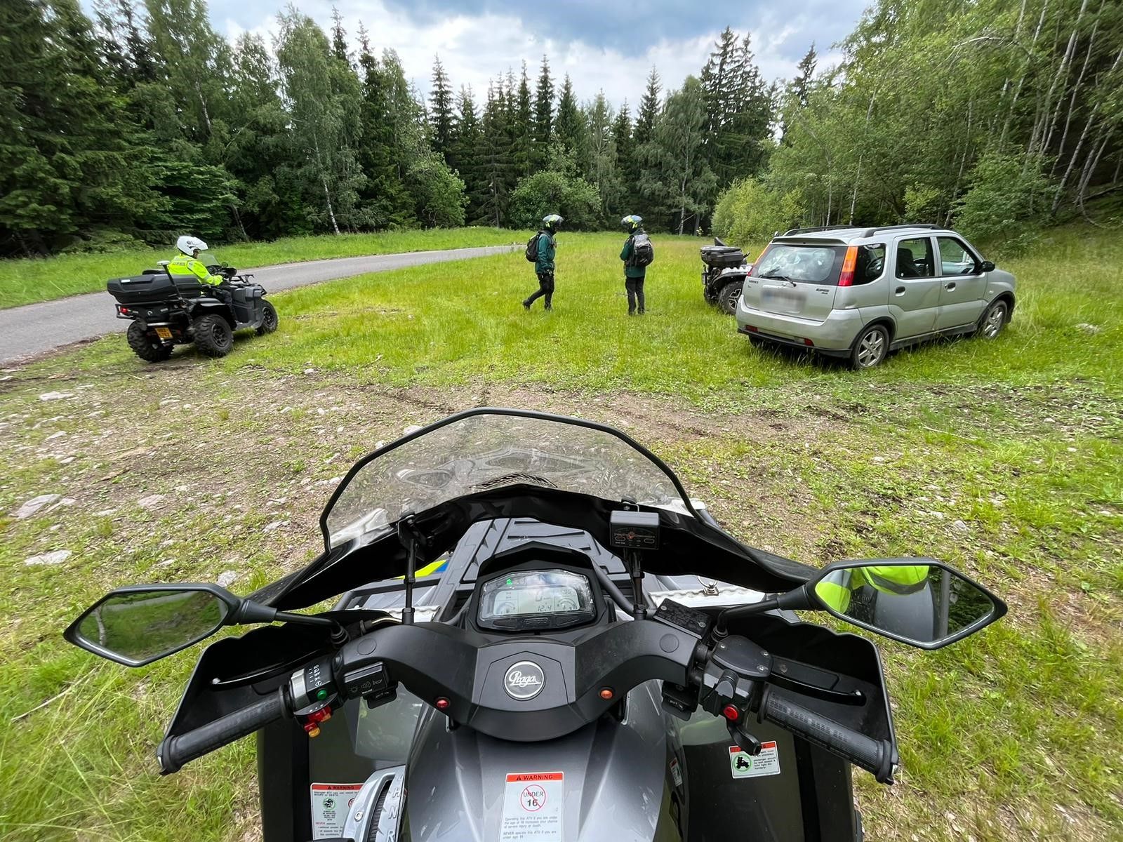 Společné hlídky s KRNAP - červen 2023
