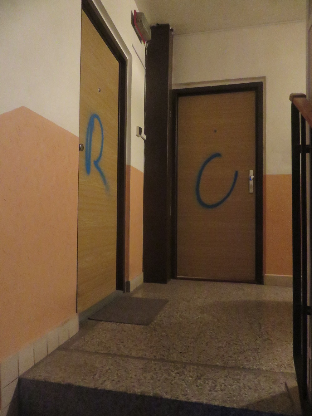 Sprejerství v Jičíně ze dne 12. 03. 2018