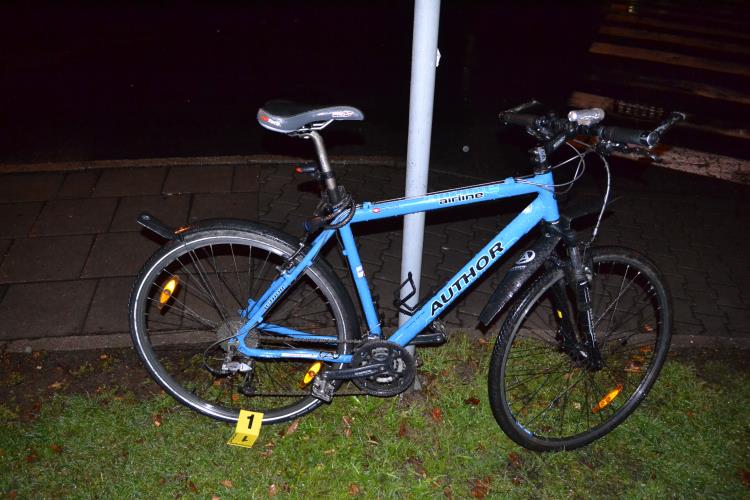 Sražený cyklista